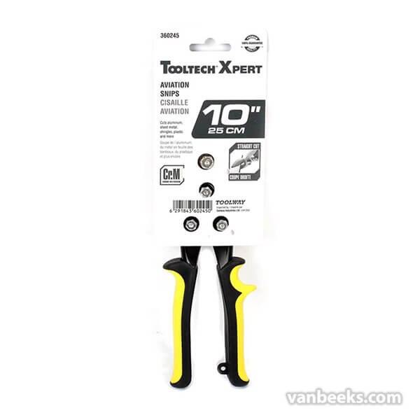 Aviation Tin Snip Straight Cut Cr-M